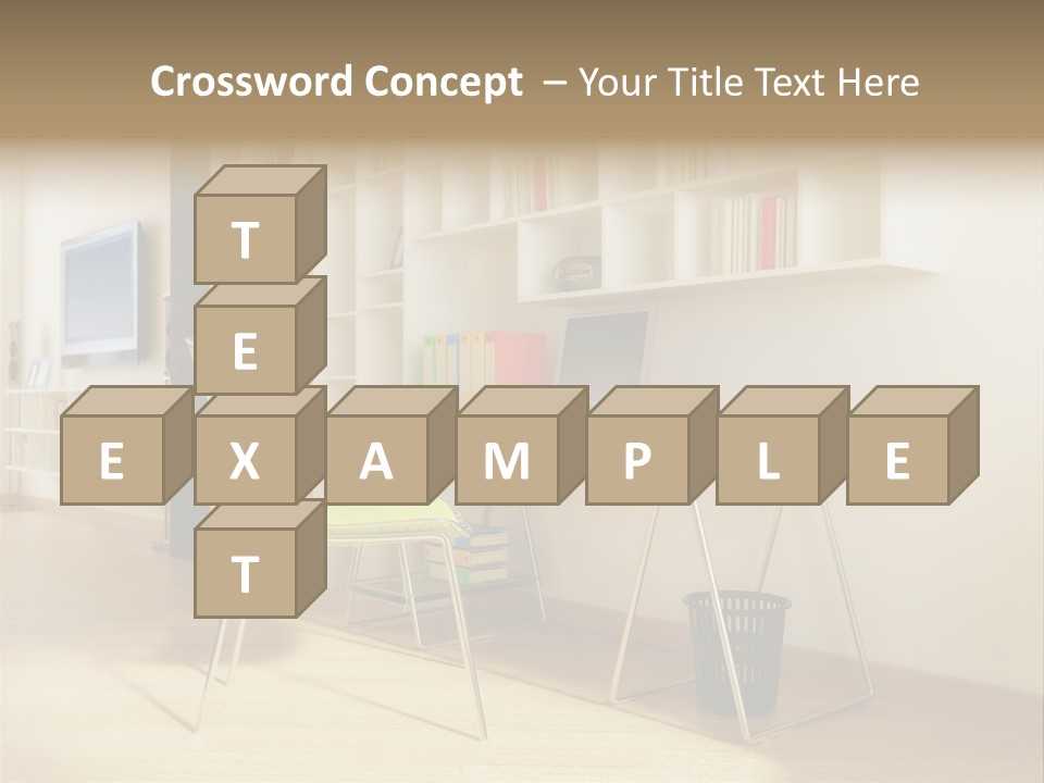 Modern Design Space PowerPoint Template