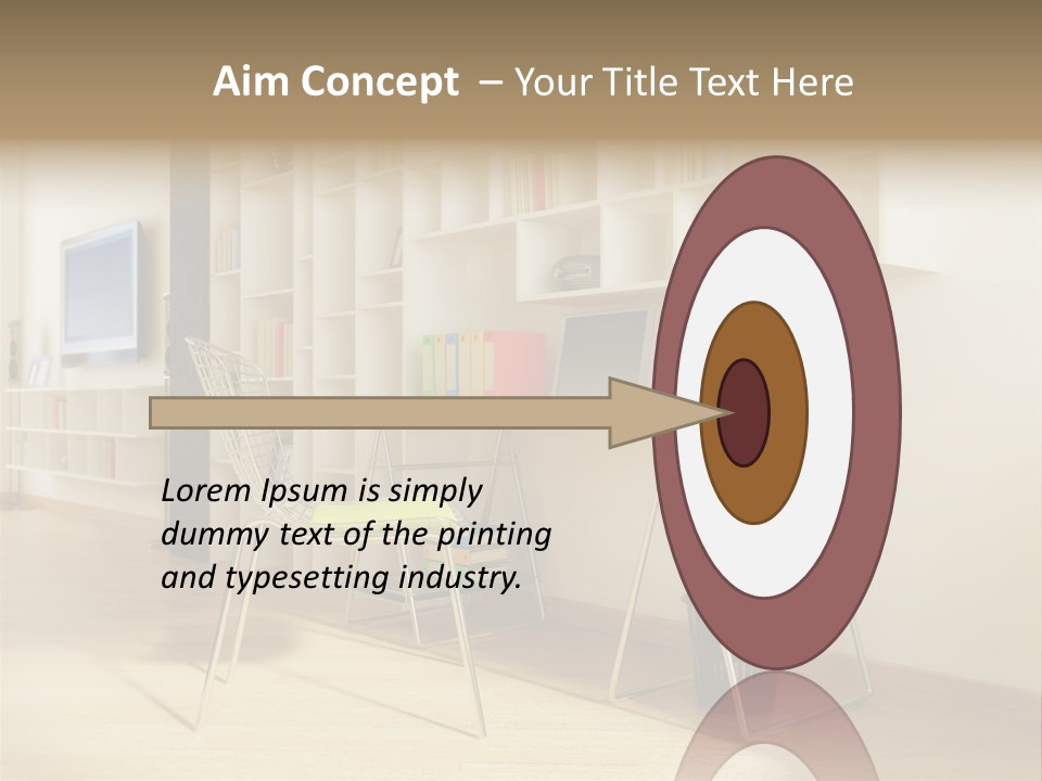 Modern Design Space PowerPoint Template