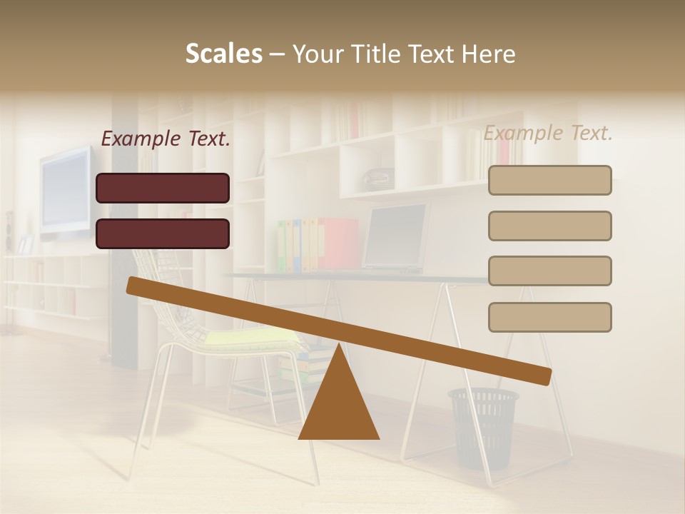 Modern Design Space PowerPoint Template