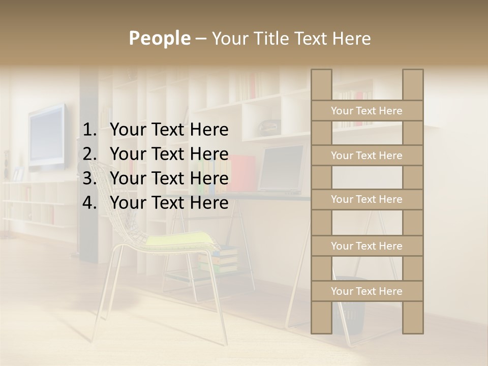 Modern Design Space PowerPoint Template