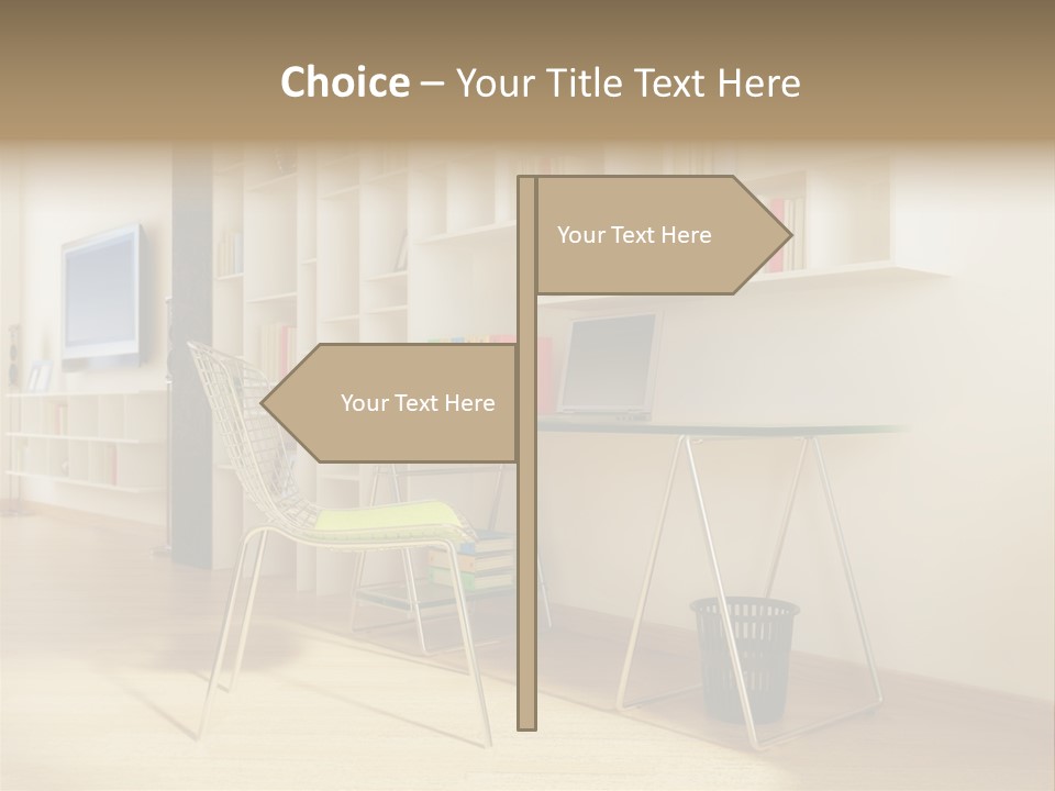 Modern Design Space PowerPoint Template