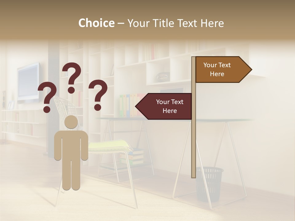 Modern Design Space PowerPoint Template