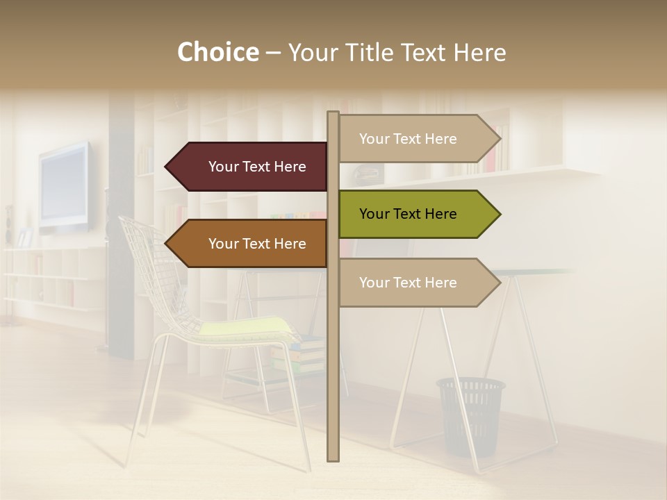 Modern Design Space PowerPoint Template
