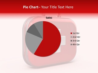 Pain Briefcase Suitcase PowerPoint Template