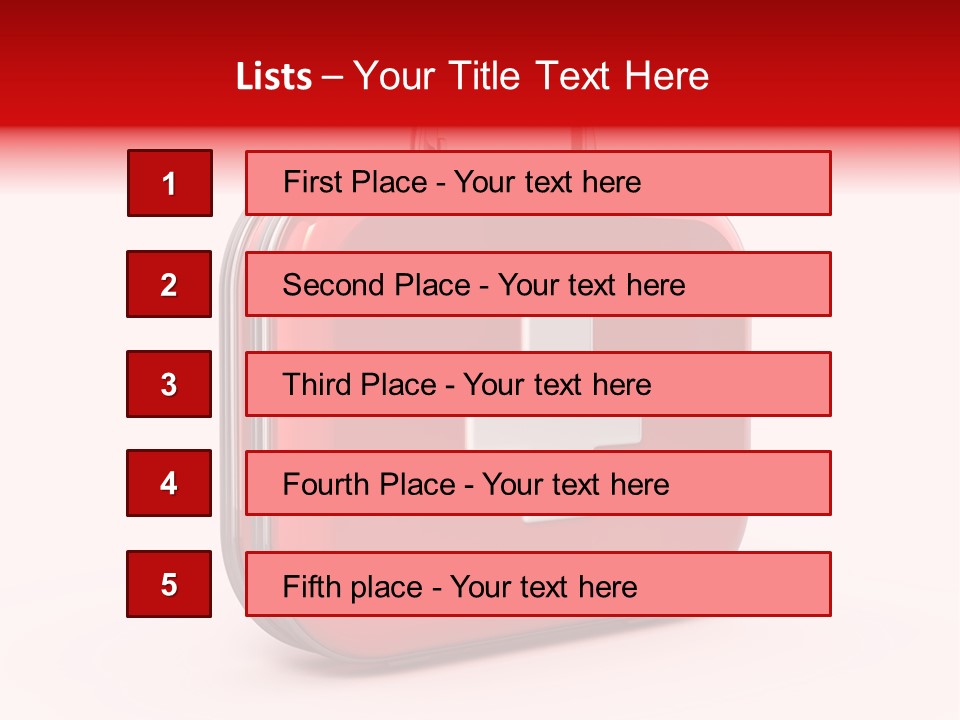 Pain Briefcase Suitcase PowerPoint Template