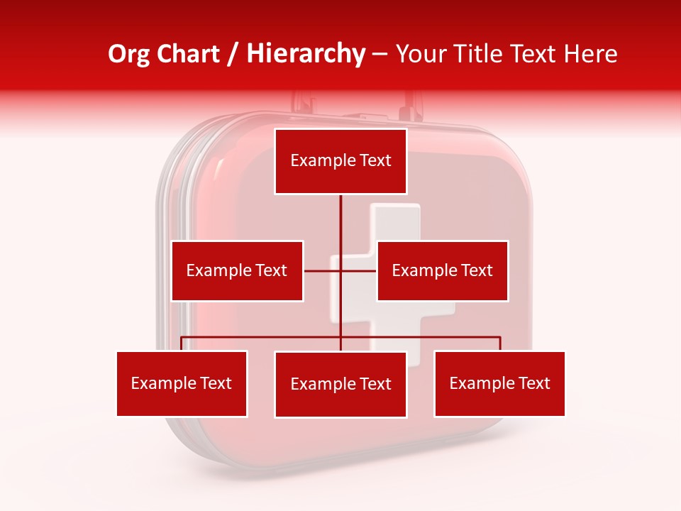 Pain Briefcase Suitcase PowerPoint Template