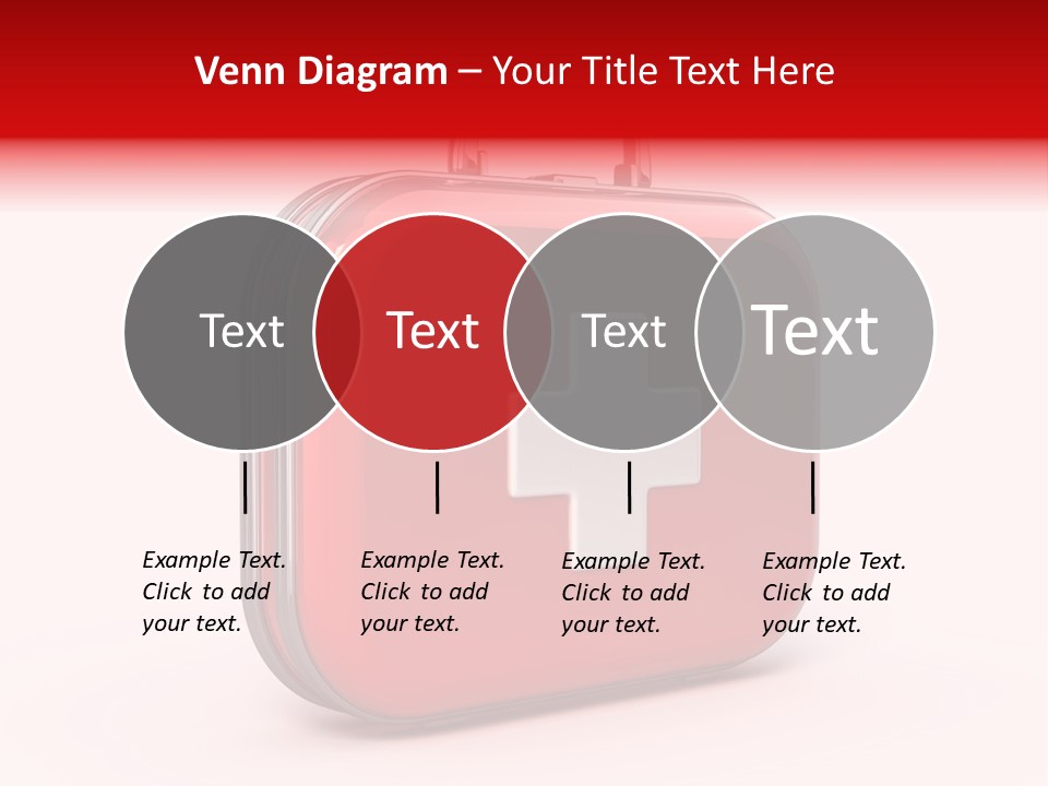 Pain Briefcase Suitcase PowerPoint Template