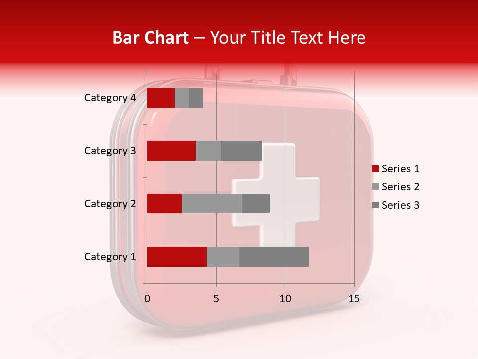 Pain Briefcase Suitcase PowerPoint Template