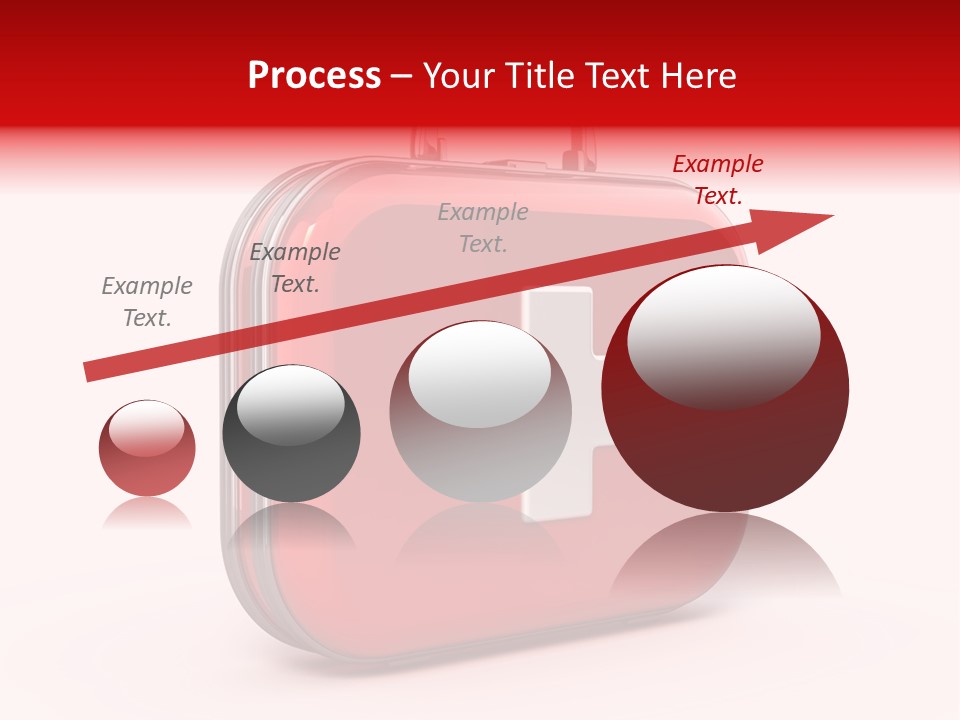 Pain Briefcase Suitcase PowerPoint Template