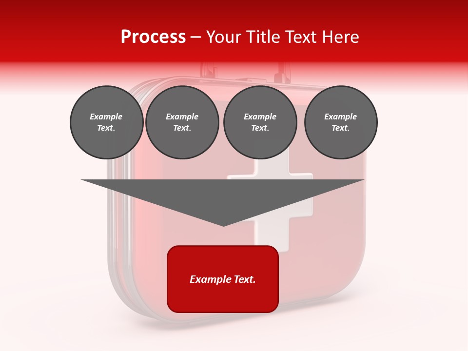 Pain Briefcase Suitcase PowerPoint Template