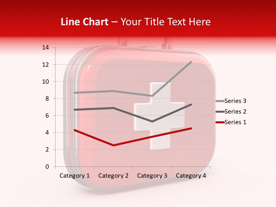 Pain Briefcase Suitcase PowerPoint Template