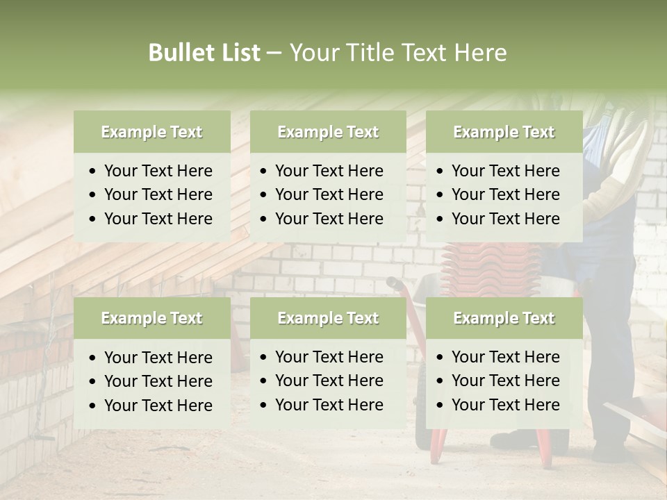 Site Construction Load PowerPoint Template