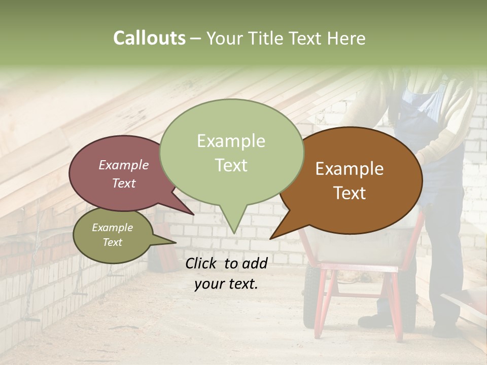 Site Construction Load PowerPoint Template