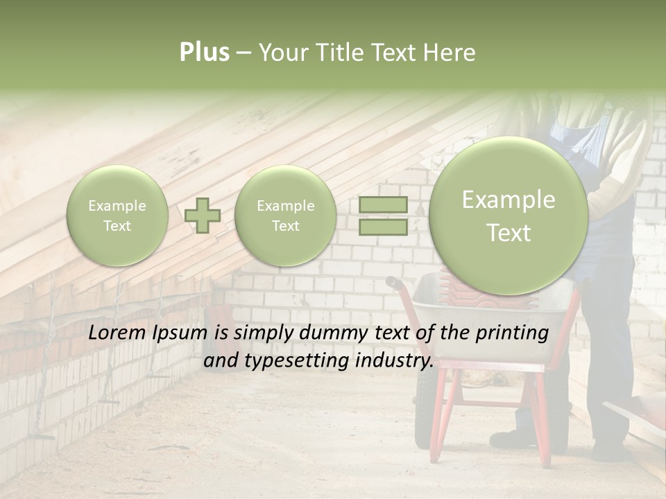 Site Construction Load PowerPoint Template