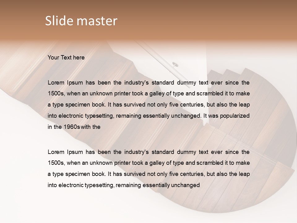 Communal Floor Steel PowerPoint Template