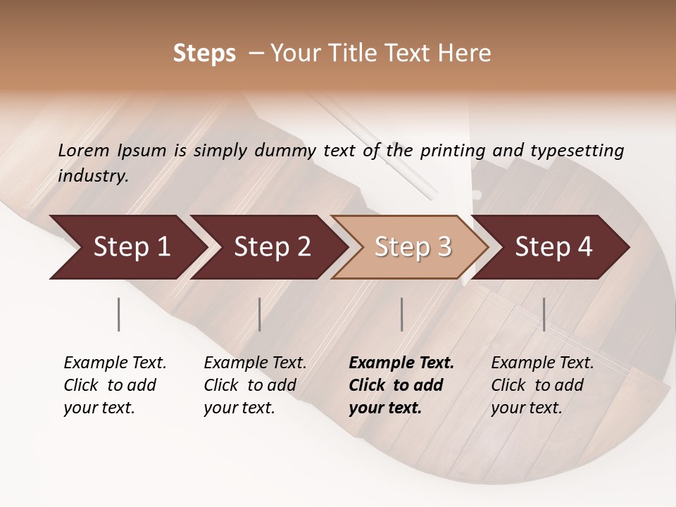 Communal Floor Steel PowerPoint Template