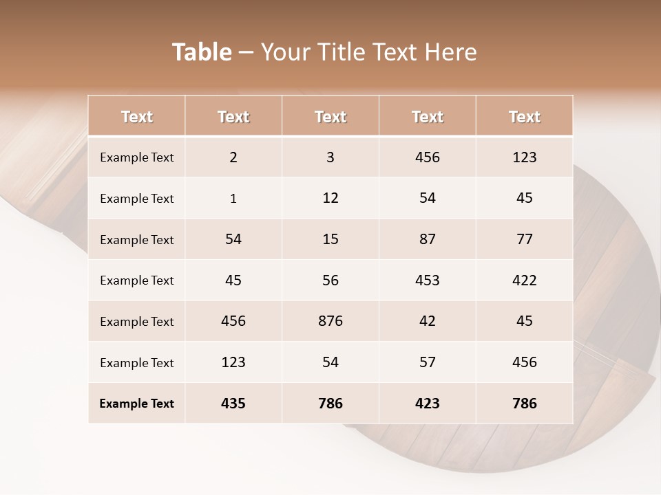 Communal Floor Steel PowerPoint Template