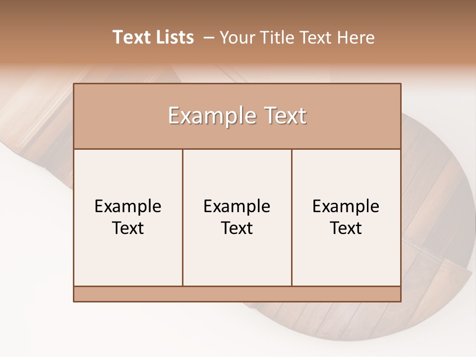 Communal Floor Steel PowerPoint Template
