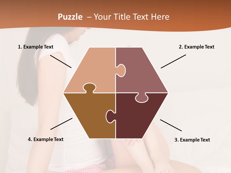 Couple Mother Speak PowerPoint Template