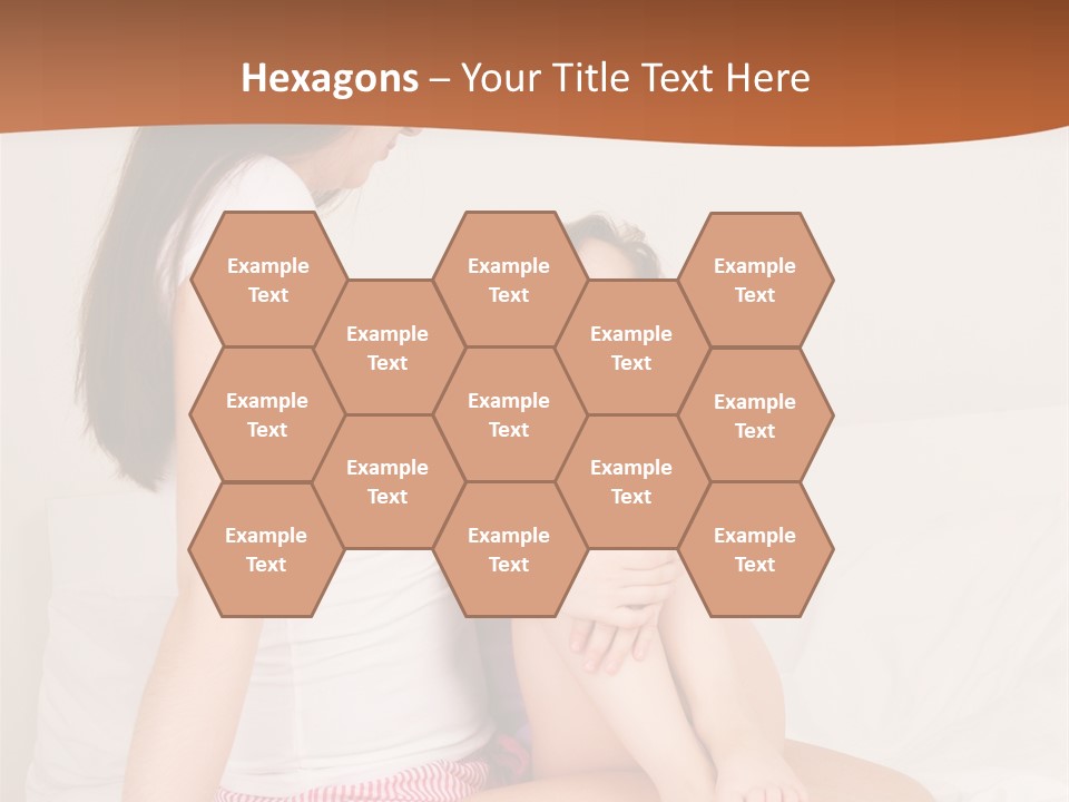 Couple Mother Speak PowerPoint Template