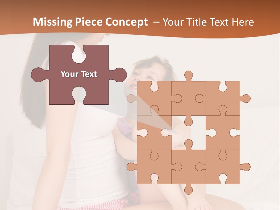 Couple Mother Speak PowerPoint Template