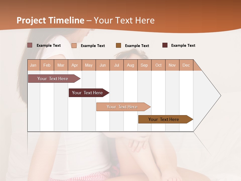 Couple Mother Speak PowerPoint Template