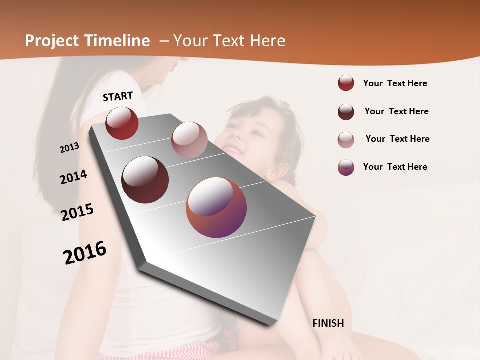 Couple Mother Speak PowerPoint Template