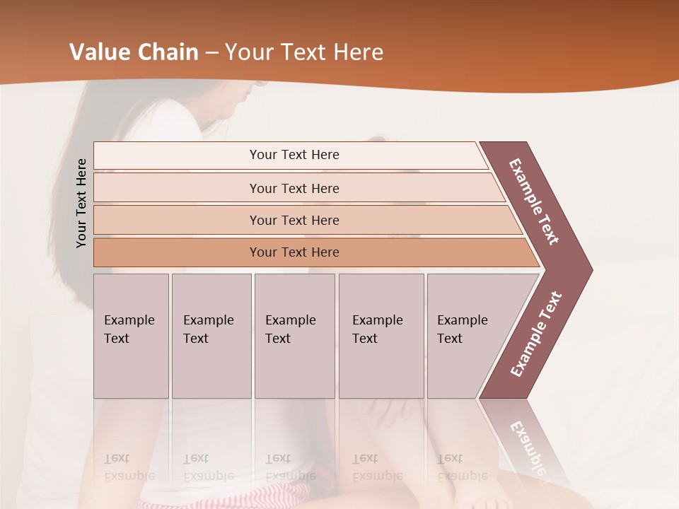 Couple Mother Speak PowerPoint Template