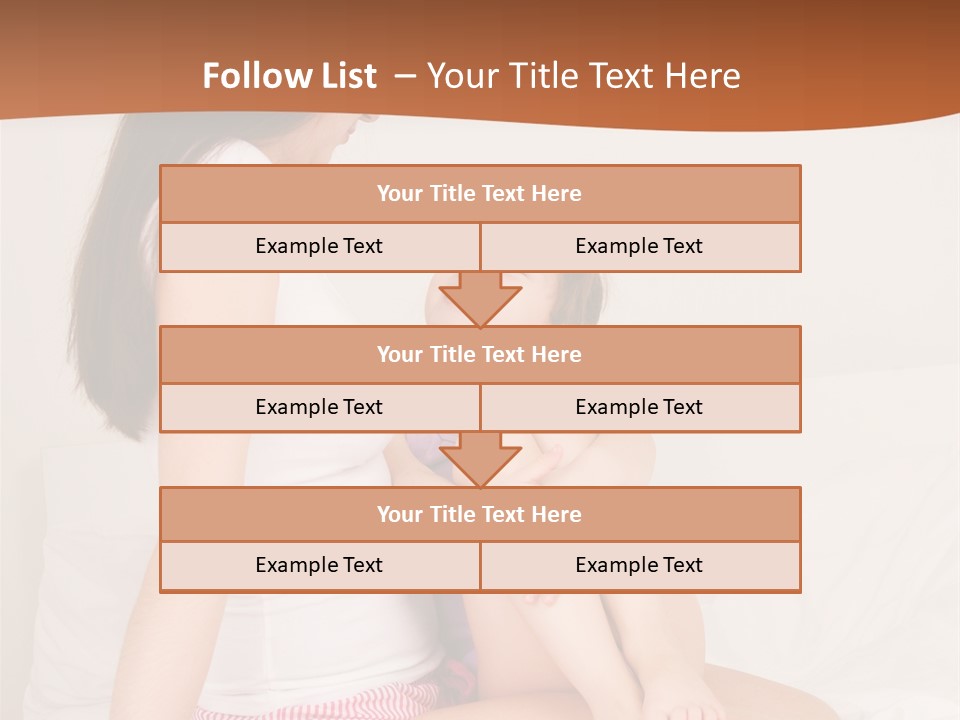 Couple Mother Speak PowerPoint Template