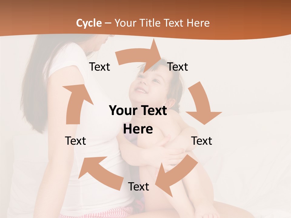 Couple Mother Speak PowerPoint Template