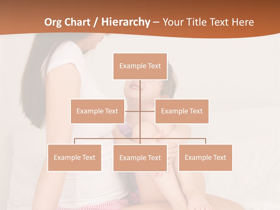 Couple Mother Speak PowerPoint Template