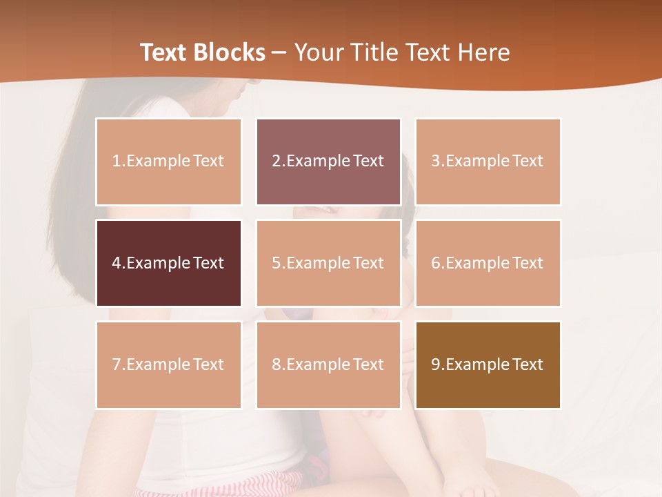 Couple Mother Speak PowerPoint Template