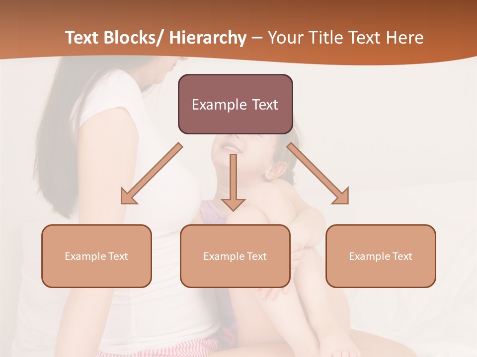 Couple Mother Speak PowerPoint Template