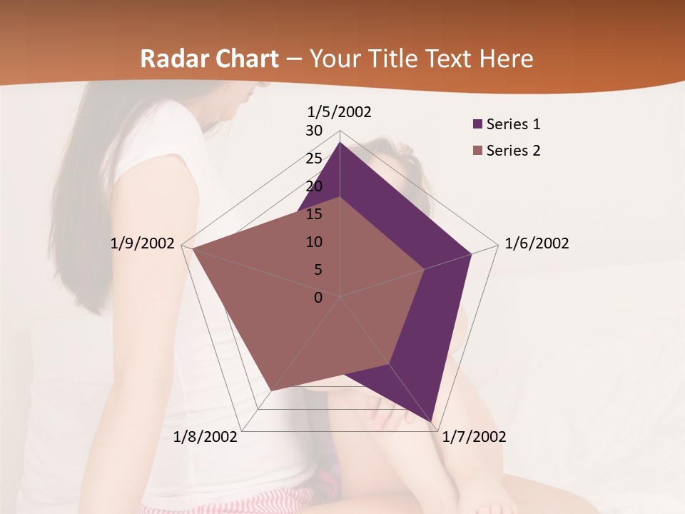 Couple Mother Speak PowerPoint Template