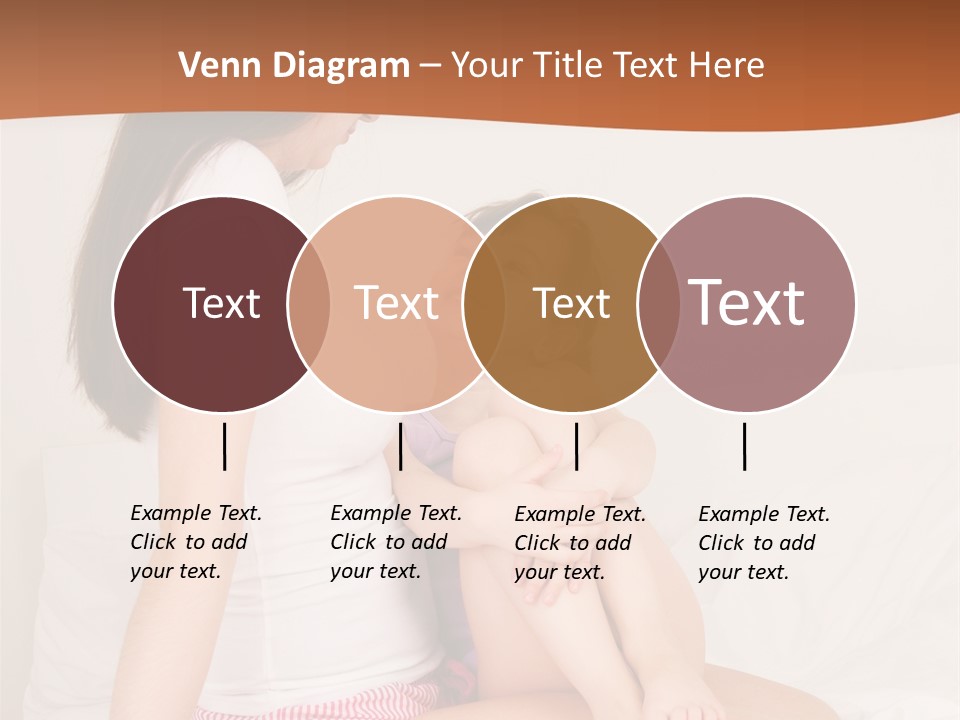 Couple Mother Speak PowerPoint Template