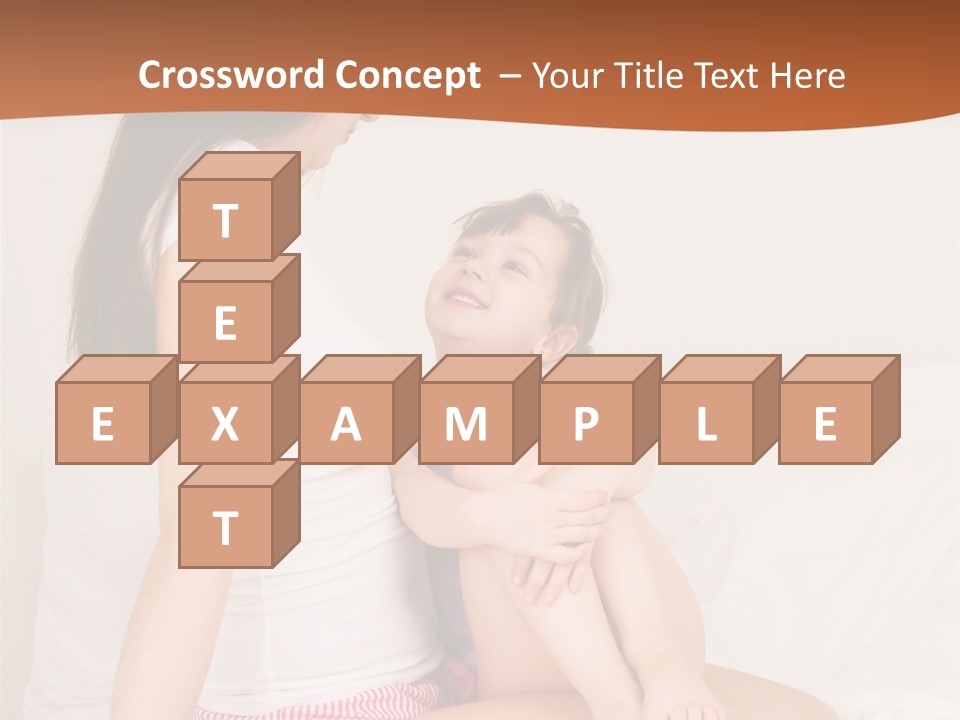 Couple Mother Speak PowerPoint Template