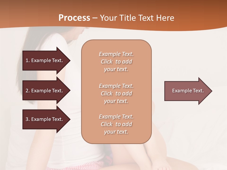 Couple Mother Speak PowerPoint Template