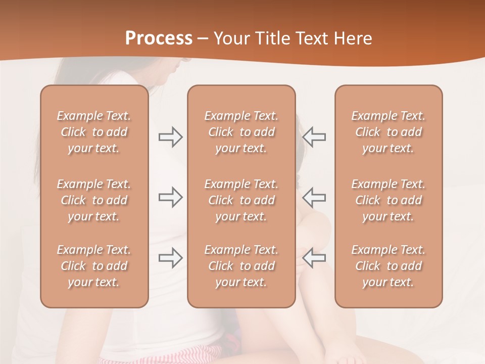 Couple Mother Speak PowerPoint Template