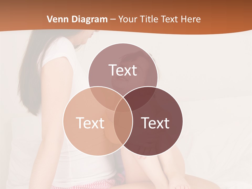 Couple Mother Speak PowerPoint Template