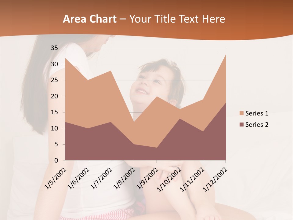 Couple Mother Speak PowerPoint Template