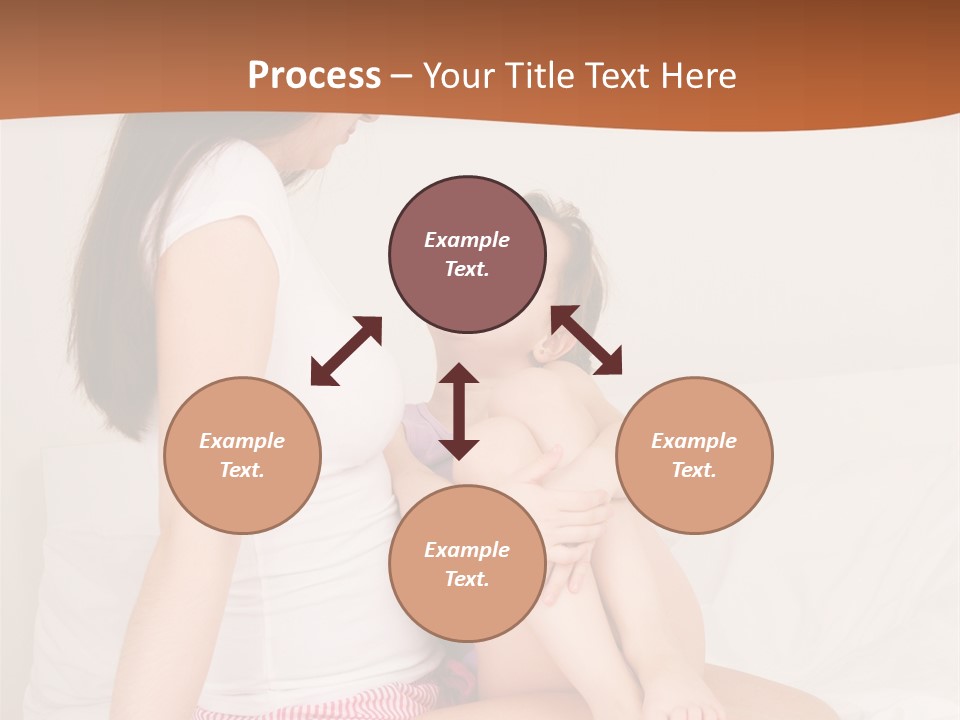 Couple Mother Speak PowerPoint Template