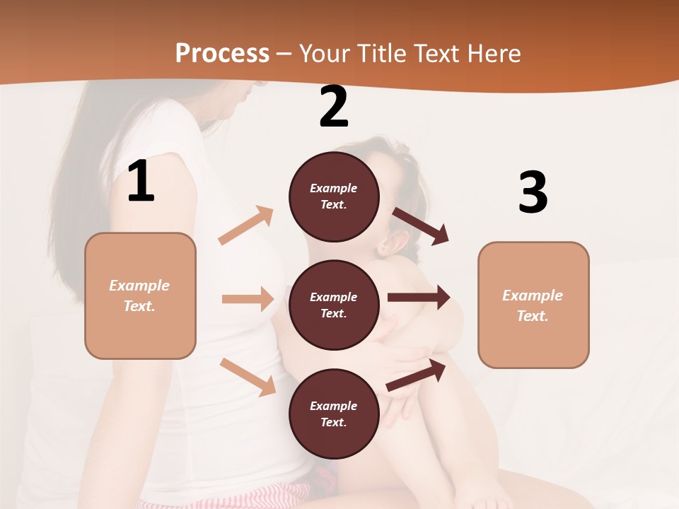 Couple Mother Speak PowerPoint Template