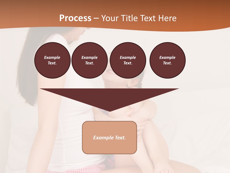 Couple Mother Speak PowerPoint Template