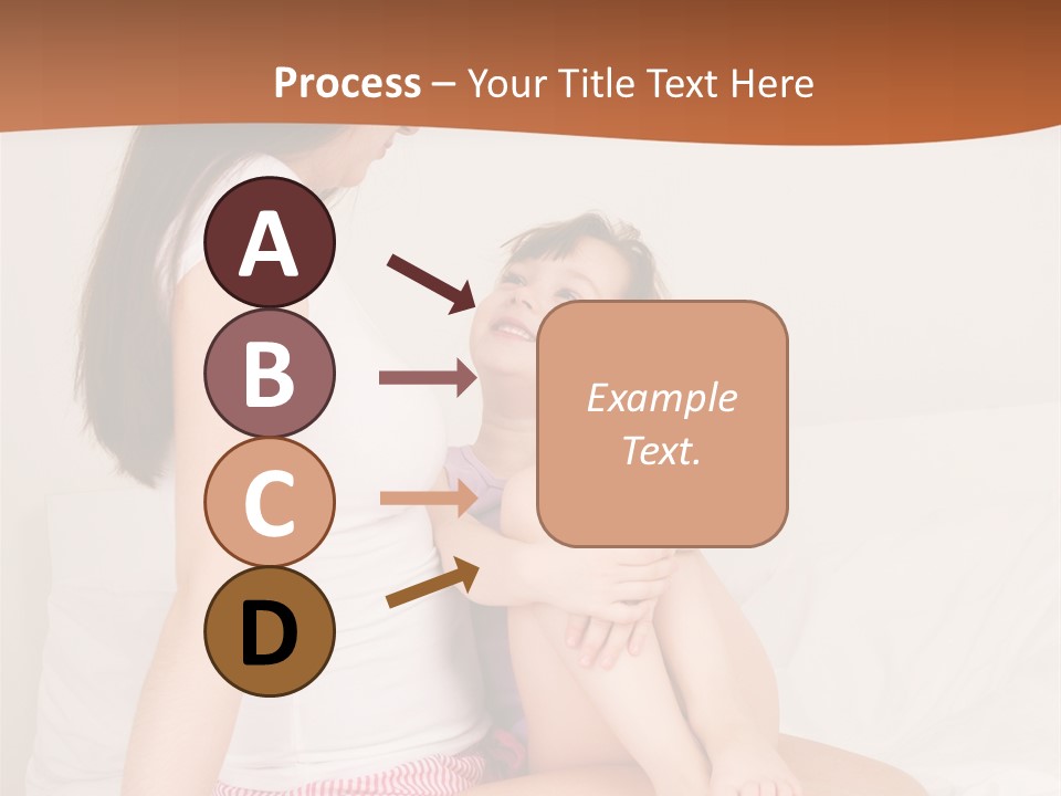 Couple Mother Speak PowerPoint Template