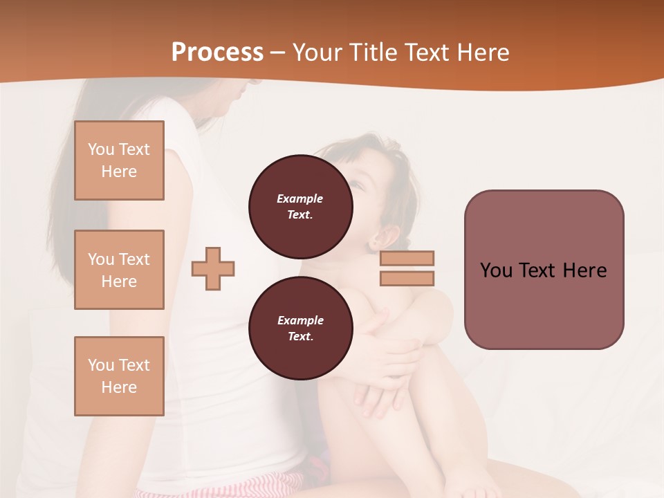 Couple Mother Speak PowerPoint Template