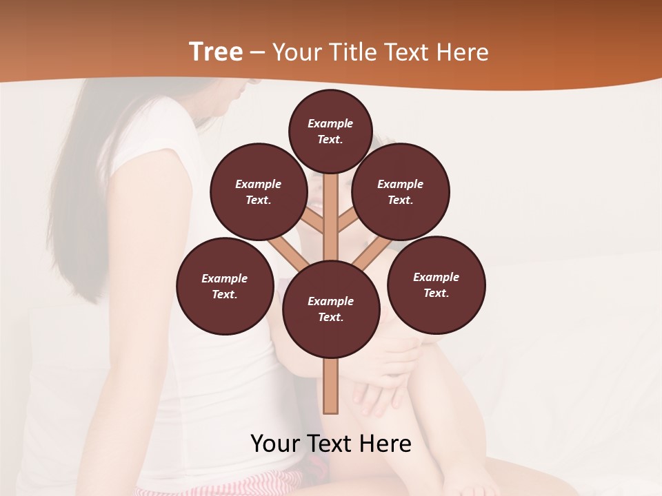 Couple Mother Speak PowerPoint Template