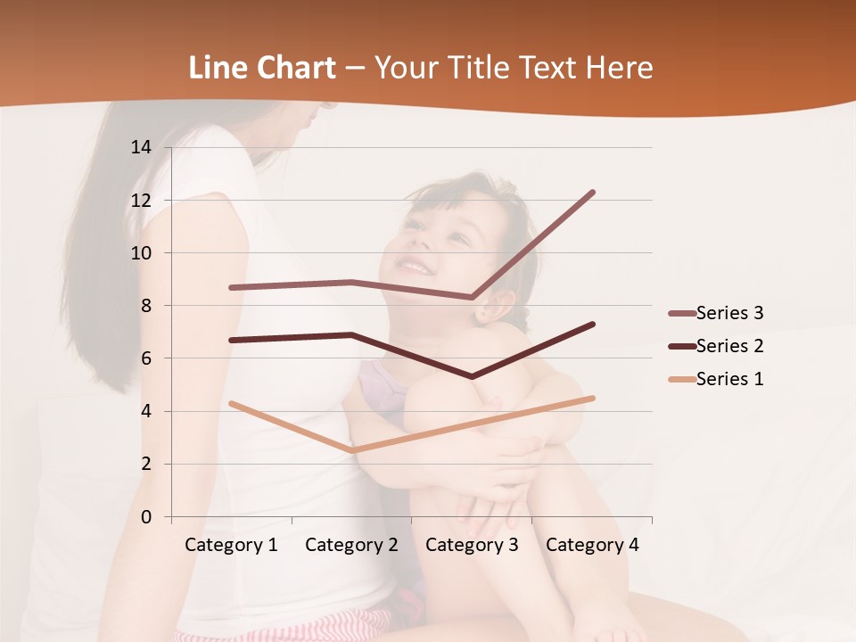 Couple Mother Speak PowerPoint Template