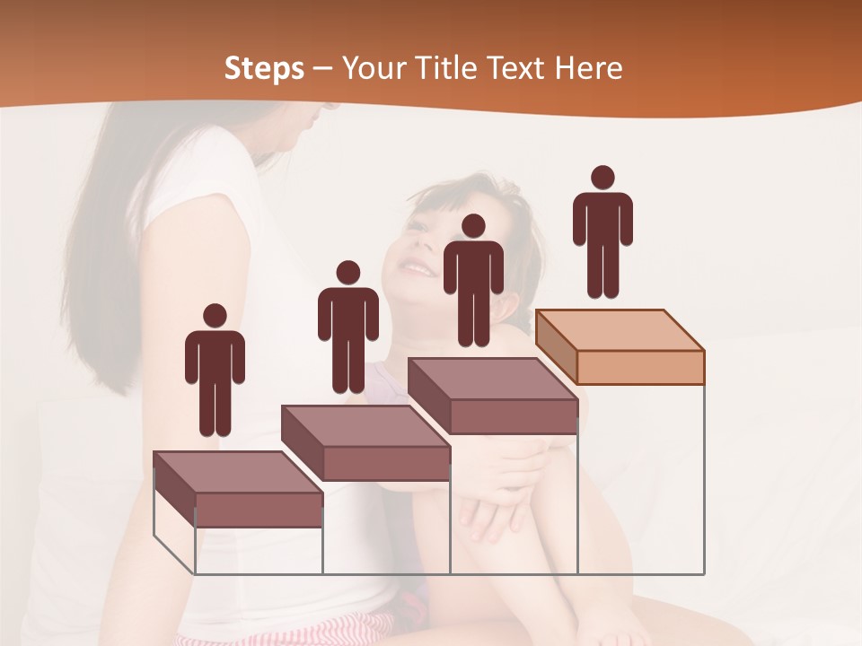 Couple Mother Speak PowerPoint Template
