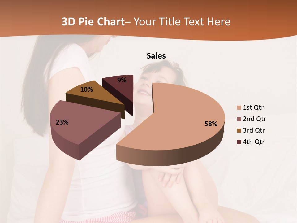 Couple Mother Speak PowerPoint Template