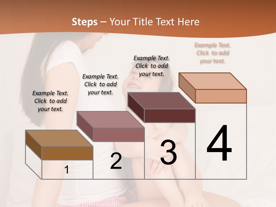 Couple Mother Speak PowerPoint Template